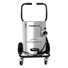 Load image into Gallery viewer, 20 Gallon Cyclone II 3600W Stainless Steel Gutter Vacuum with 40 Foot Carbon Tapered Poles and Bag