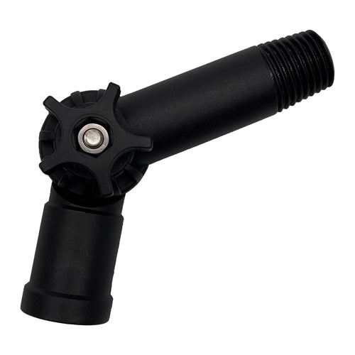 AquaSpray Superlite Gooseneck for Water Fed Pole Window & Solar Cleaning by EquipMaxx