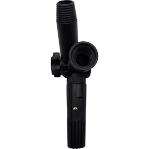 AquaSpray Superlite Double Gooseneck for Water Fed Pole Window & Solar Cleaning by EquipMaxx