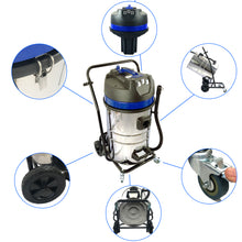Load image into Gallery viewer, 20ft (2 Story) Gutter Vacuum Cleaning System with 20 Gallon Classic 3600 Watt 3 x motor vac (bundle discount)