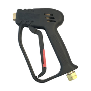 Heavy Duty Pressure Trigger Gun, 4000 psi, 3/8 inch NPT female inlet, 1/4 inch BSP female outlet.