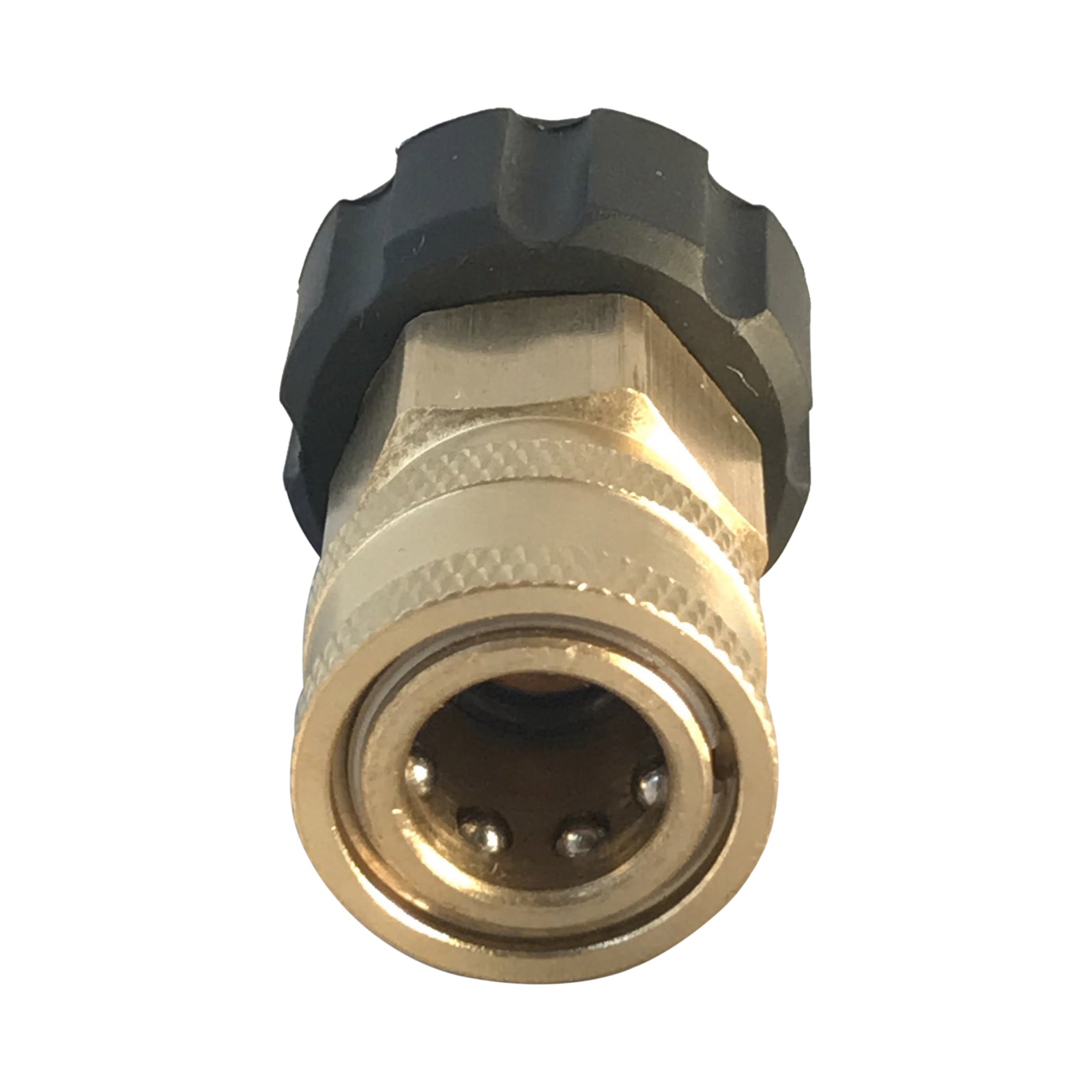 Gallery image 2 for Pressure Washer M22 Female M22 Screw thread, to 3/8 inch female Quick Connector coupling