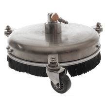 Load image into Gallery viewer, 12&quot; Rotary Flat Surface Cleaner, 4000 psi, 6GPM Stainless Steel with 1/4&quot; f Quick-Connector.