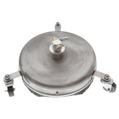 12" Rotary Flat Surface Cleaner, 4000 psi, 6GPM Stainless Steel with 1/4" f Quick-Connector.