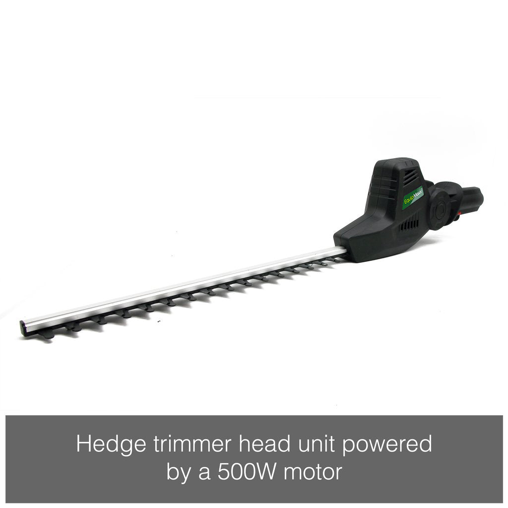2-in-1 Electric Long Reach Chainsaw & Hedge Trimmer