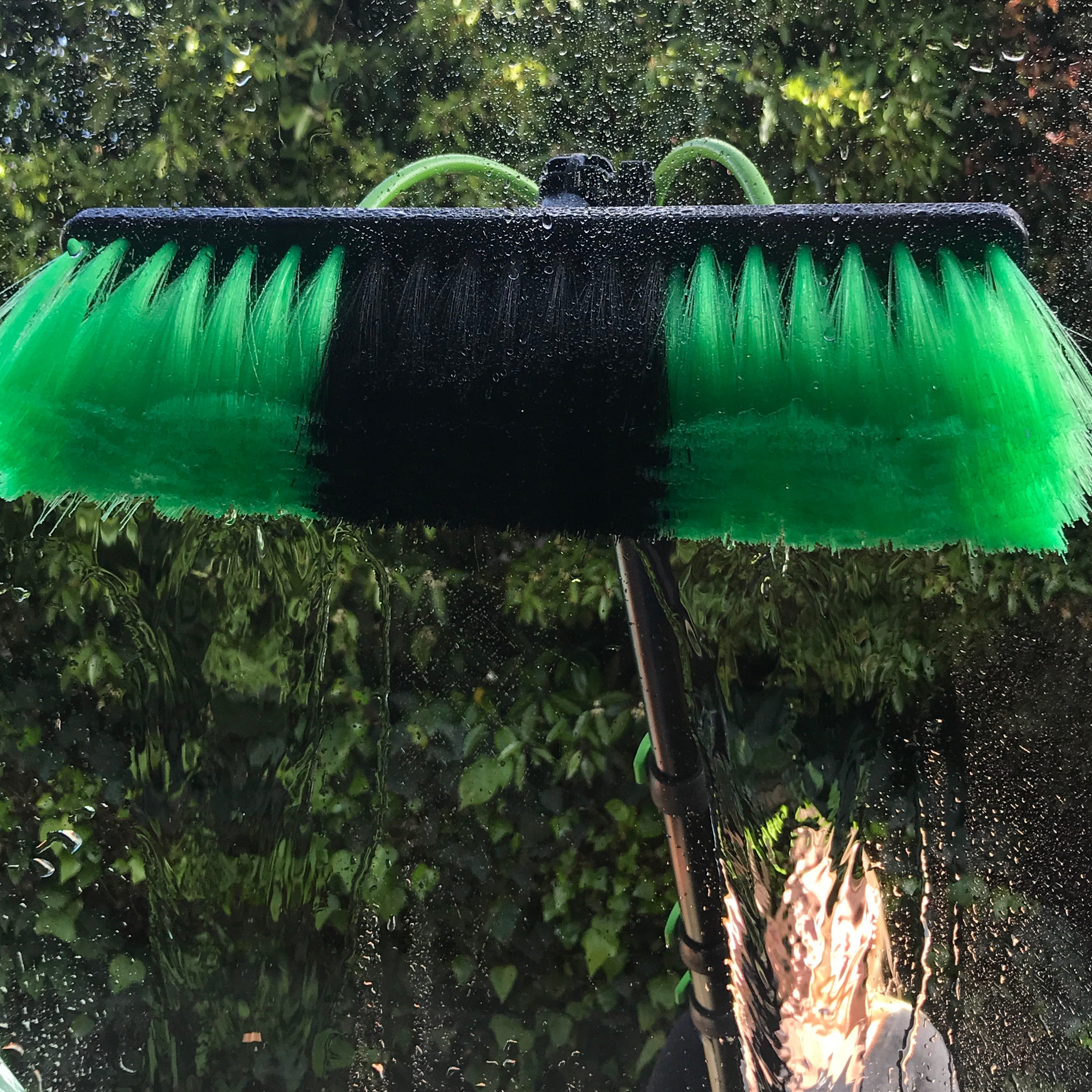 JOYDING Window Washing Kit Cleaning Brush, Water Fed Pole Kit