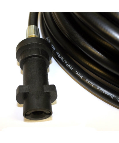 50 Feet Drain and Sewer Cleaning Pressure Hose, 1/4 inch NPT thread, 2300 psi with Retrojet Jetter Nozzle