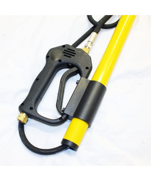 Gallery image 5 for 18' Giraffe Telescoping Lance for Pressure Washer, Extendable, 3 sections, up to 4000 psi, 8 GPM