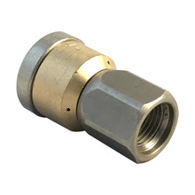 Load image into Gallery viewer, Spinning Jetting Nozzle for Drain and Sewer Cleaning with Pressure Washers upto 4000psi (1/4&quot; NPT) 045 Jet size.