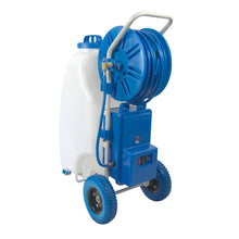 Load image into Gallery viewer, Window and Solar Panel Cleaning System: Rolling 11 Gallon Pro45 Water Tank with Water Fed Pole