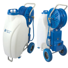Load image into Gallery viewer, Window and Solar Panel Cleaning System: Rolling 11 Gallon Pro45 Water Tank with Water Fed Pole