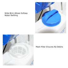 Load image into Gallery viewer, Window and Solar Panel Cleaning System: Rolling 5.2 Gallon Water Tank with Water Fed Pole