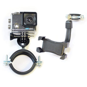 Cyclone Triple 3600 Gutter Vacuum (20gal), 20 Foot Aluminum Gutter Poles, Bag & Camera Kit