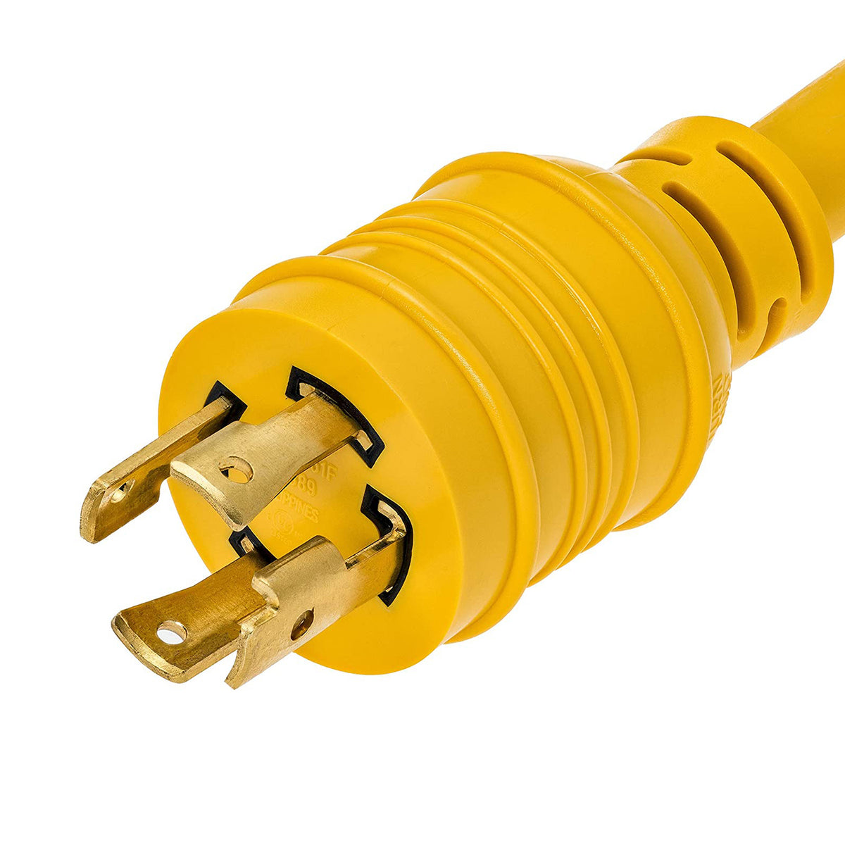 Gallery image 6 for 100 Foot NEMA Extension Power Cord with Cable Organizer