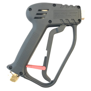 Heavy Duty Pressure Trigger Gun, 4000 psi, 3/8 inch NPT female inlet, 1/4 inch BSP female outlet.