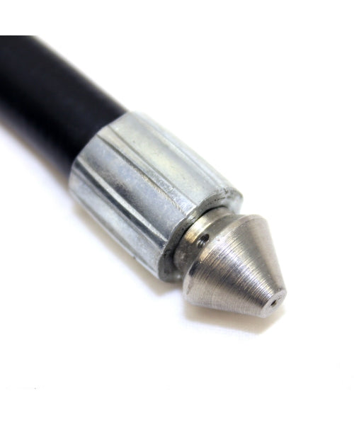 Gallery image 2 for 30 Feet Drain and Sewer Cleaning Pressure Hose, 1/4 inch NPT thread, 2300 psi with Retrojet Jetter Nozzle