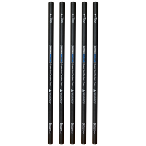 20 foot (2 story) reach carbon gutter cleaning poles - (11oz each x 5 pcs) with accessories
