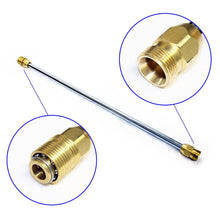 Load image into Gallery viewer, Lance Extension for Pressure Washer, 18 inches long, 4000 psi, chrome plated