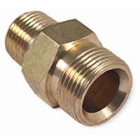 Load image into Gallery viewer, Karcher Kranzle M22 Male, 1/4 inch Male Brass  Pressure Washer Adapter Connector