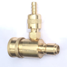 Load image into Gallery viewer, In-Line Adjustable Chemical Injector for Pressure Washers, 3/8&quot; inch Quick Connector Female to Male