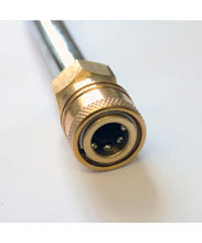 Load image into Gallery viewer, Long Gutter Cleaning Attachment for Pressure Washers, 30 inches, 1/4 Male Quick Connect inlet, 1/4 Quick Connect Outlet
