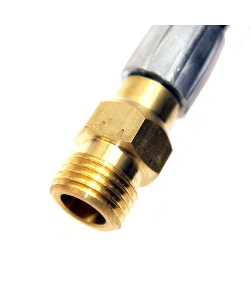 30 Feet Drain and Sewer Cleaning Pressure Hose, 1/4 inch NPT thread, 2300 psi with Retrojet Jetter Nozzle