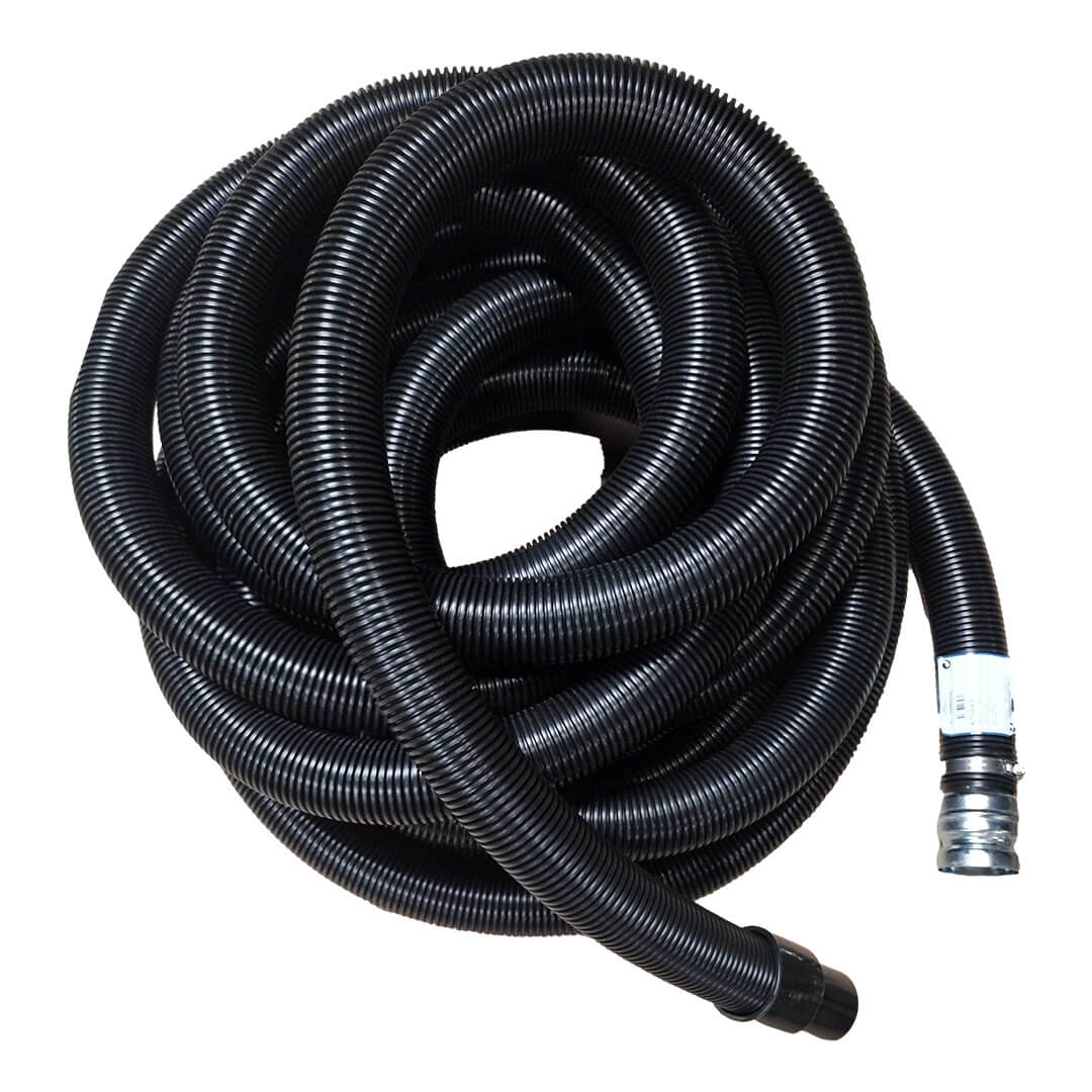 Gallery image 2 for 50 foot vacuum hose with inlet and cuff for the Cyclone 2200 and 3600 Gutter Vacuum
