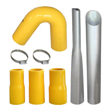 Load image into Gallery viewer, 20 Gallon Gutter Vacuum System Cyclone Triple 3600 with 40 Foot Carbon Clamping Gutter Pole Kit and Pole Carry Bag