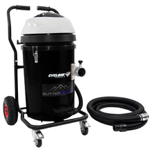 Load image into Gallery viewer, 20 Gallon Cyclone II 3600W Polypropylene  Gutter Vacuum with 40 Foot Carbon Fiber Clamping  Poles and Bag