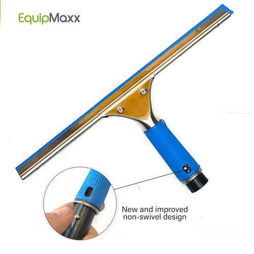 New Improved Window Squeegee (Non Swivel) for Aqua Spray Water Fed Pole