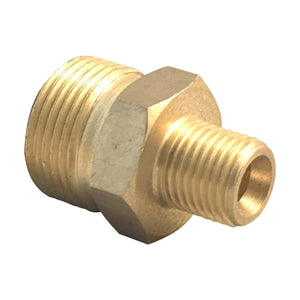 Karcher Kranzle M22 Male, 1/4 inch Male Brass  Pressure Washer Adapter Connector