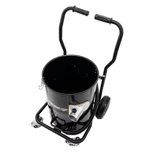 20 Gallon Cyclone II 3600W Polypropylene  Gutter Vacuum with 20 Foot Carbon Tapered Poles and Bag