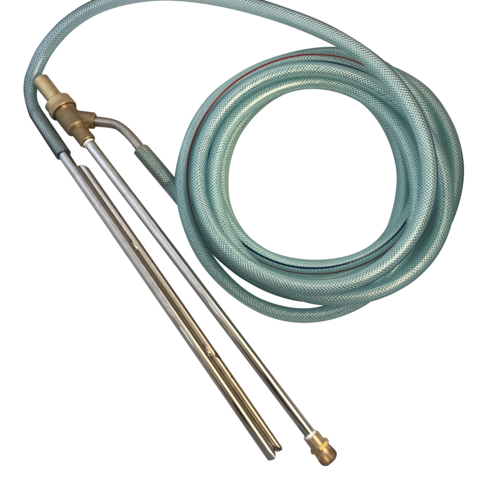 Commercial 18 inch Sandblasting Lance Kit, M22 Coupling for Pressure Washers, 3500 psi, 10 GPM