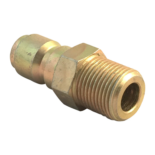 1/4" Male NPT Screw Thread to Quick Connector 1/4" Male for adding accessories to your pressure washer