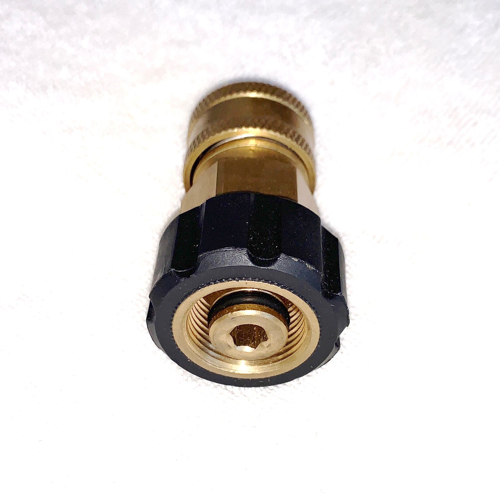 Gallery image 4 for Pressure Washer M22 Female M22 Screw thread, to 3/8 inch female Quick Connector coupling