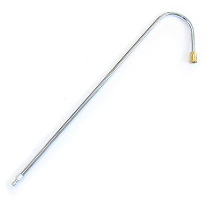 Long Gutter Cleaning Attachment for Pressure Washers, 30 inches, 1/4 Male Quick Connect inlet, 1/4 Quick Connect Outlet
