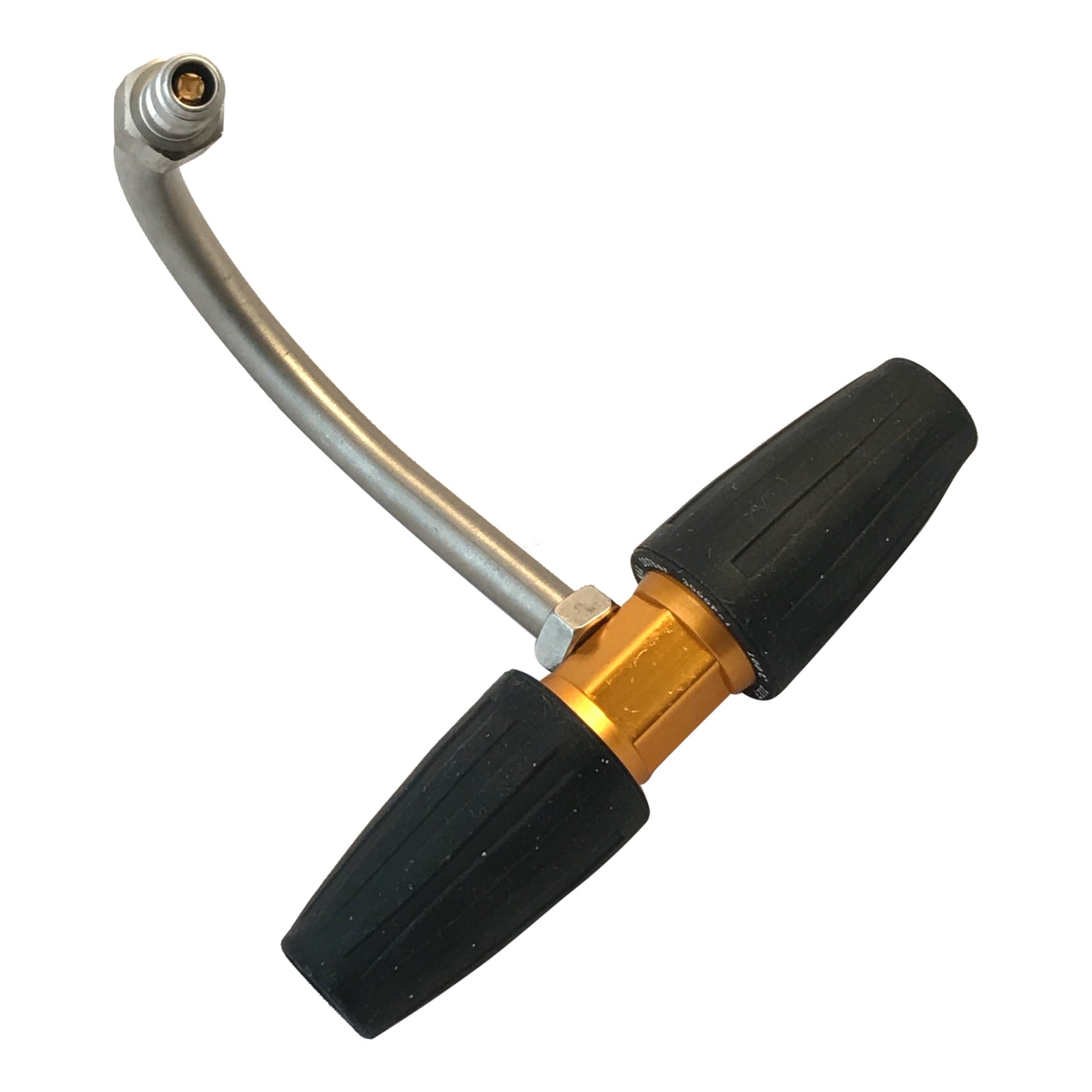 Gallery image 4 for Pressure Washer Gutter Cleaning Attachment with Dual Turbo Nozzles, 1/4 inch male quick connector