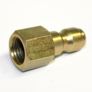 1/4" Female NPT Screw Thread to Quick Connect 1/4" Male, extend lance of your pressure washer with this coupling