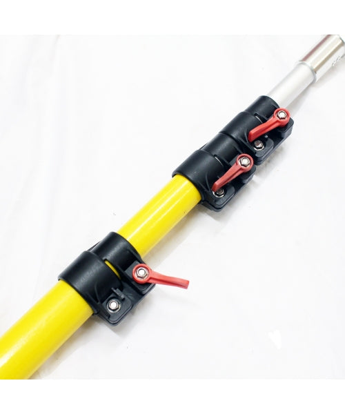 Gallery image 4 for 24 feet long "Giraffe" Telescoping Lance for Pressure Washers, Extendable, 4 sections, up to 4000 psi, 8GPM