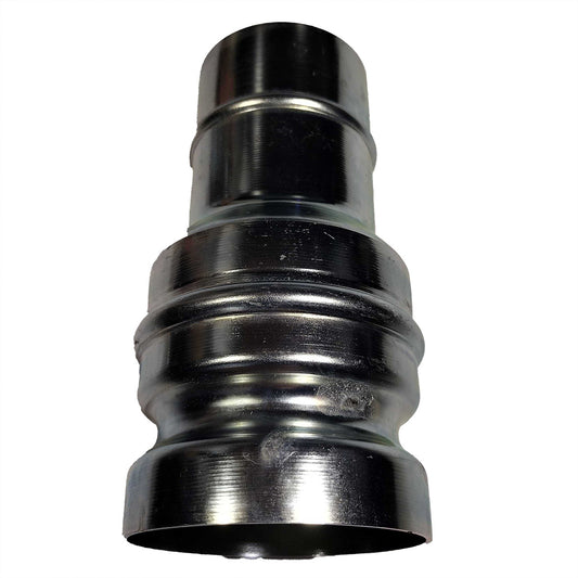 Gutter Pro Vac Hose Side Inlet Metal Coupling