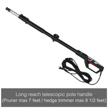 Load image into Gallery viewer, 2 in 1 Electric Long Reach Chainsaw &amp; Hedge Trimmer
