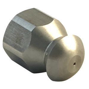 Drain Sewer Cleaning Nozzle for Jetting - 1/4" NPT female thread, 5500 psi, 045 jet size