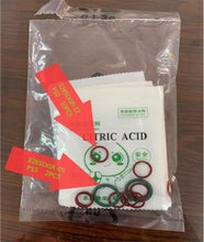 Load image into Gallery viewer, O-ring and Citrus Descaling Packet for Aqua Pro Steamer