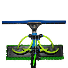 Load image into Gallery viewer, 30 Foot Carbon Water Fed Pole Kit with Brush and Squeegee