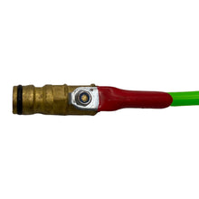 Load image into Gallery viewer, Brass Shut off Valve for WaterFed Poles - Male &quot;Gardena&quot; Quick Connector