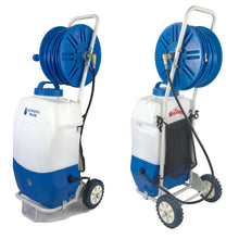 Load image into Gallery viewer, Window and Solar Panel Cleaning System: Rolling 5.2 Gallon Water Tank with Water Fed Pole