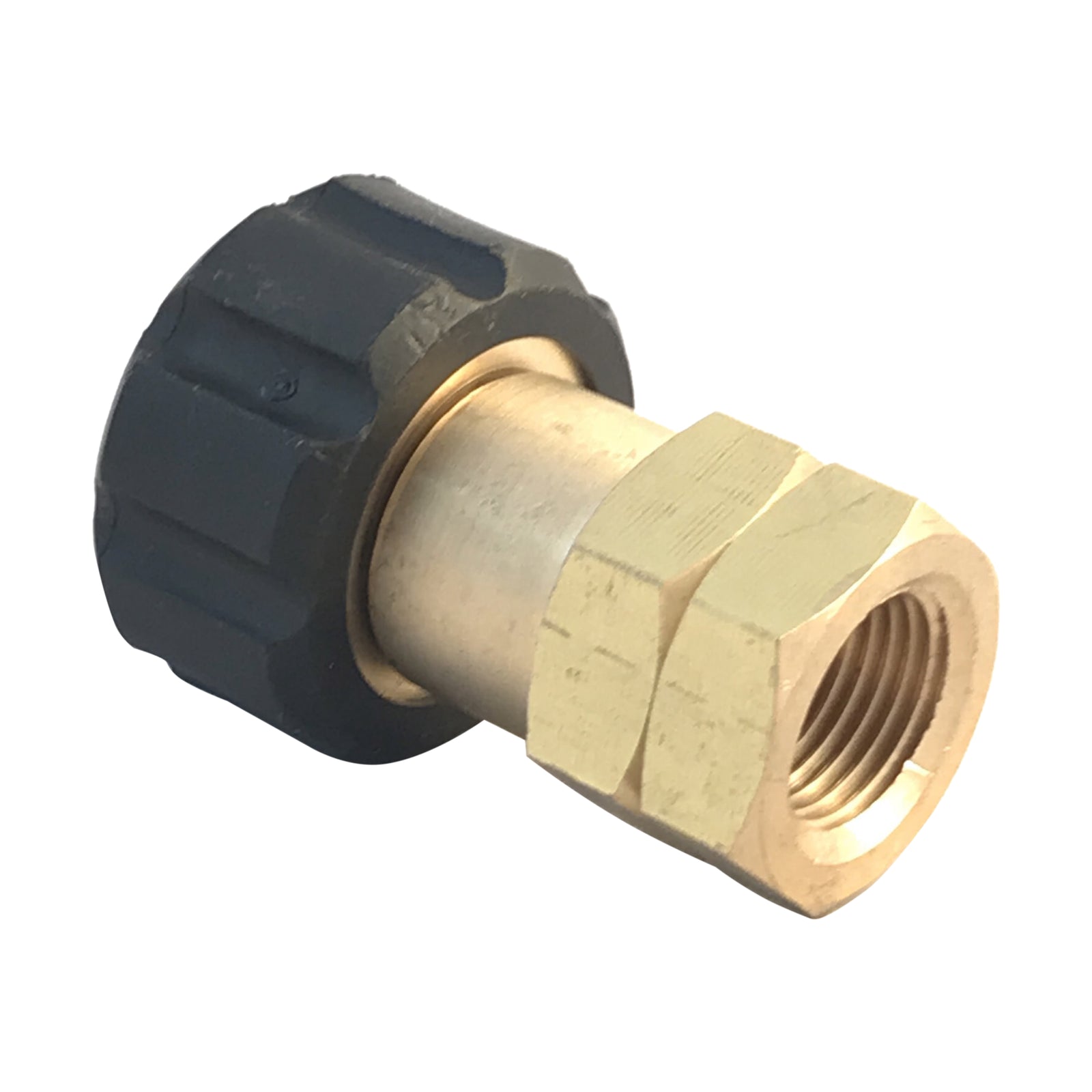 Gallery image 2 for Pressure Washer M22 Female to 3/8 inch female NPT screw thread coupling