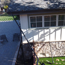 Load image into Gallery viewer, 20 Foot Carbon Fiber Clamping Gutter Pole Kit
