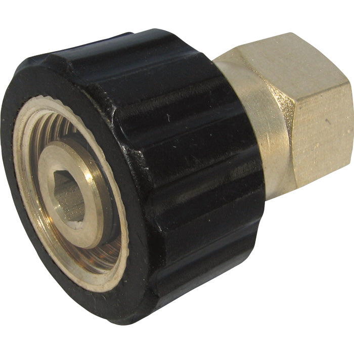 Gallery image 4 for Pressure Washer M22 Female to 3/8 inch female NPT screw thread coupling