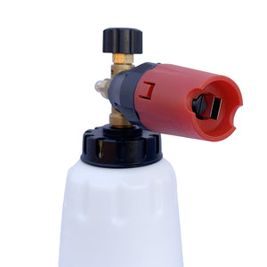 Snow Foam Bottle, Turbo and 5 Nozzle Tips Set